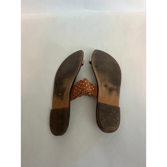 Sam Edelman Germaine Sandal in Gold 7/37 - Picture 5 of 5